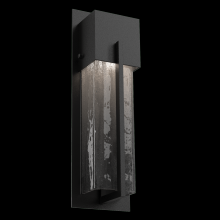 Hammerton ODB0055-16-TB-SG-L2 - Outdoor Square Cover Sconce - 16-Inch