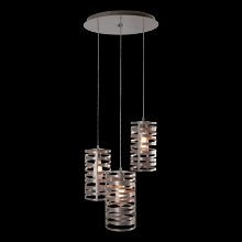 Hammerton CHB0013-08-BS-0-C01-E2 - Tempest Round 8pc Multi-Pendant