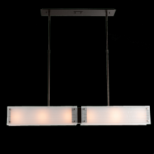Hammerton PLB0044-56-NB-SG-001-E2 - Textured Glass Linear - 56-Inch