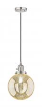 Innovations Lighting 201CSW-PN-G208-8 - Beacon - 1 Light - 8 inch - Polished Nickel - Cord hung - Mini Pendant