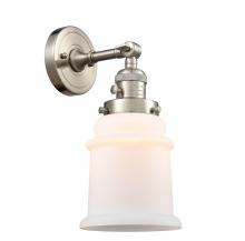 Innovations Lighting 203SW-SN-G181 - Canton - 1 Light - 7 inch - Brushed Satin Nickel - Adjustable Sconce