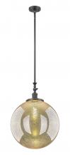 Innovations Lighting 206-OB-G208-18 - Beacon - 1 Light - 18 inch - Oil Rubbed Bronze - Stem Hung - Adjustable Mini Pendant