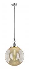 Innovations Lighting 206-PC-G208-16 - Beacon - 1 Light - 16 inch - Polished Chrome - Stem Hung - Adjustable Mini Pendant