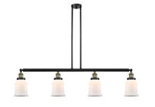 Innovations Lighting 214-BAB-G181 - Canton - 4 Light - 51 inch - Black Antique Brass - Stem Hung - Adjustable Island Light