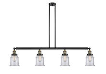 Innovations Lighting 214-BAB-G182 - Canton - 4 Light - 51 inch - Black Antique Brass - Stem Hung - Adjustable Island Light