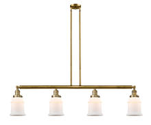 Innovations Lighting 214-BB-G181 - Canton - 4 Light - 51 inch - Brushed Brass - Stem Hung - Adjustable Island Light