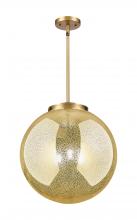 Innovations Lighting 221-3S-BB-G208-16 - Beacon - 3 Light - 16 inch - Brushed Brass - Cord hung - Pendant