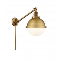 Innovations Lighting 237-BB-HFS-81-BB - Hampden - 1 Light - 9 inch - Brushed Brass -Adjustable Swing Arm