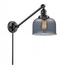 Innovations Lighting 237-BK-G73 - Bell - 1 Light - 8 inch - Matte Black -Adjustable Swing Arm