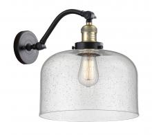 Innovations Lighting 515-1W-BAB-G74-L - Bell - 1 Light - 12 inch - Black Antique Brass - Adjustable Sconce