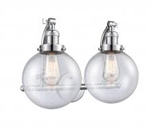 Innovations Lighting 515-2W-PC-G204-8 - Beacon - 2 Light - 18 inch - Polished Chrome - Adjustable Bath Vanity Light