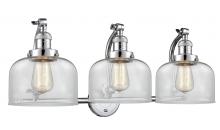 Innovations Lighting 515-3W-PC-G72 - Bell - 3 Light - 28 inch - Polished Chrome - Adjustable Bath Vanity Light