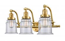 Innovations Lighting 515-3W-SG-G182 - Canton - 3 Light - 28 inch - Satin Gold - Adjustable Bath Vanity Light