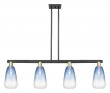 Innovations Lighting 716-4I-BAB-G480-6SB - Brookhaven Almond - 4 Light - 48 inch - Black Antique Brass - Cord hung - Island Light