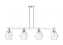 Innovations Lighting 716-4I-PN-G459-6CL - Preston - 4 Light - 48 inch - Polished Nickel - Cord hung - Island Light