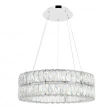 CWI Lighting 1044P20-601-R-2C - Madeline 4000K LED Chandelier With Chrome Finish