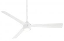 Minka-Aire F626L-WHF - SKINNIE 56" CEILING FAN W/ LED LIGHT