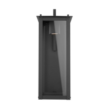 Capital 934612BK-GL - HUNT MODERN 1LT Medium Outdoor Wall Lantern