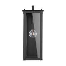 Capital 934612BK - HUNT 1LT MEDIUM OUTDOOR WALL SCONCE