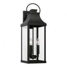 Capital 946431BK - BRADFORD 3 LT Outdoor Wall Lantern