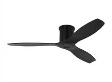 Visual Comfort & Co. Fan Collection 3CNHSM52MBKMBK - Collins 52-inch indoor/outdoor smart hugger fan black