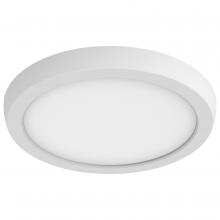 Nuvo 62/1710 - BLINK CCT LED 7" ROUND WHITE FLUSH MOUNT - 2700K/3000K/3500K/4000K/5000K CCT