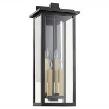 Quorum 7127-4-69 - WESTERLY 4LT LANTERN W/ BLACK OR BRASS SLEEVES