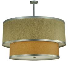 Meyda White 136291 - 36"W Cilindro 2 Tier Pendant